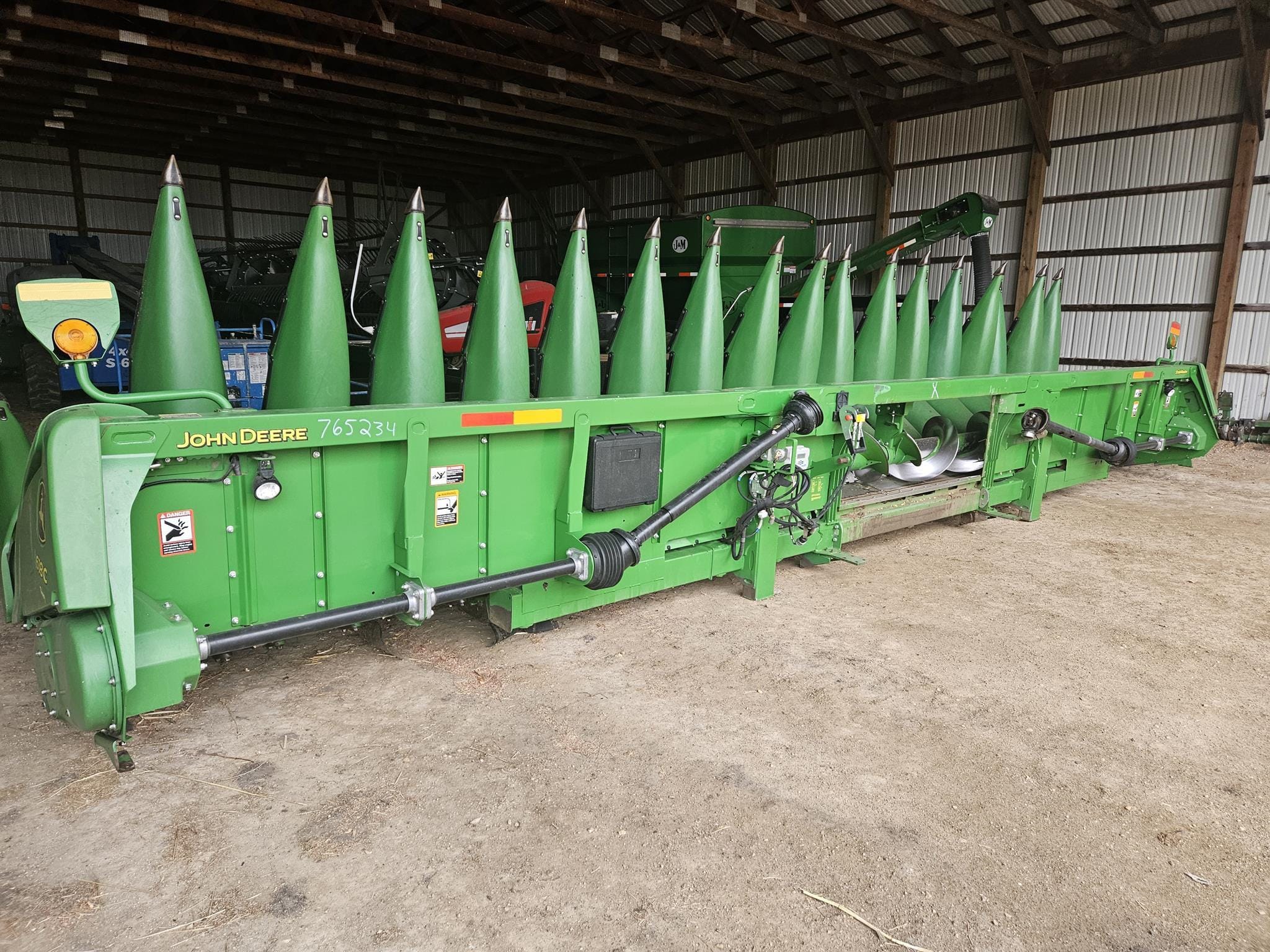 2014 John Deere 618C Equipment Image0