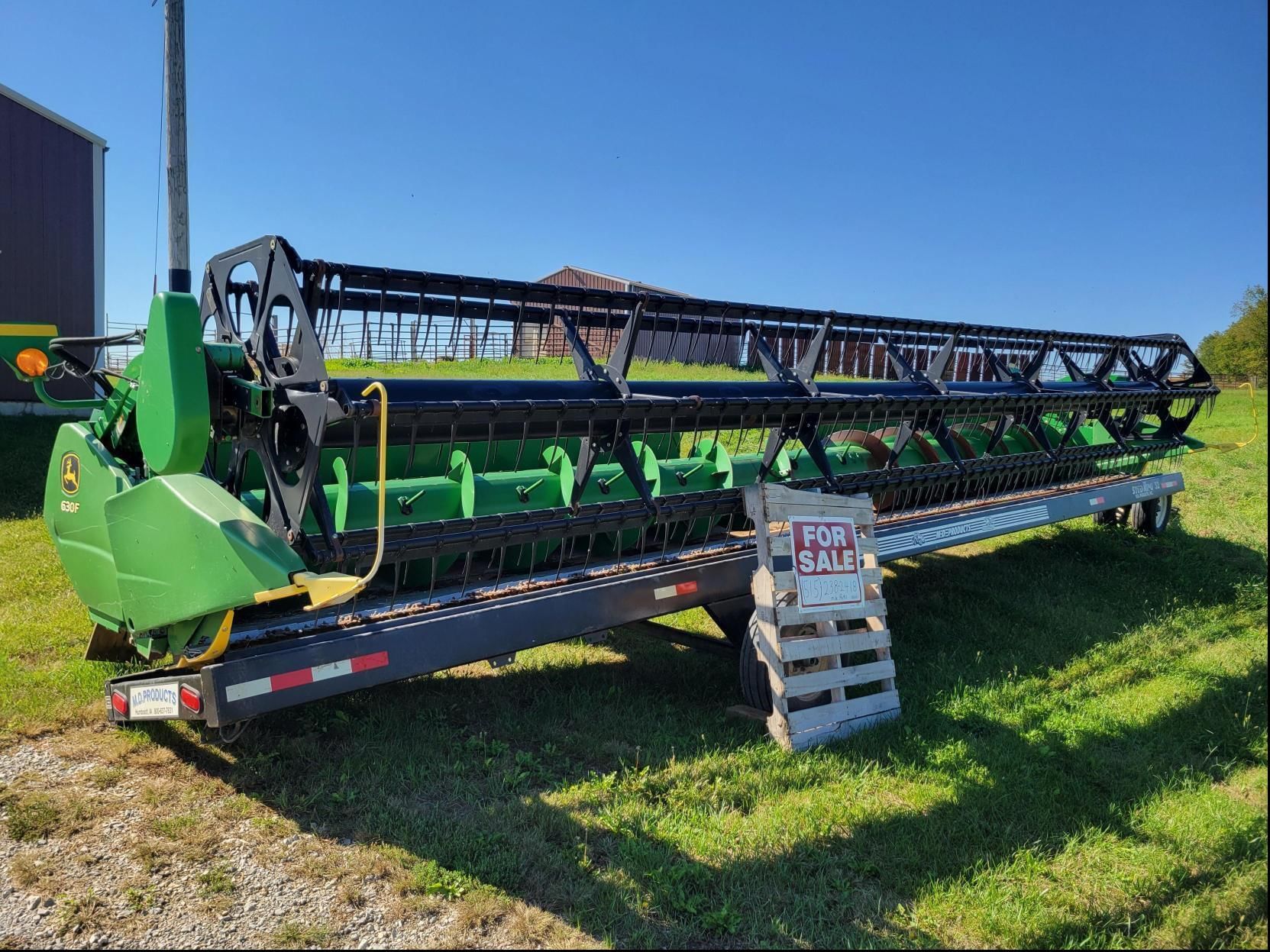 2014 John Deere 630F Equipment Image0