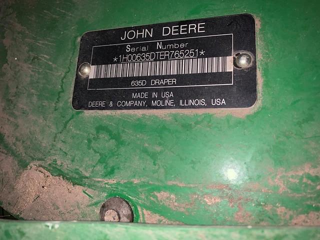 Image of John Deere 635D equipment image 1
