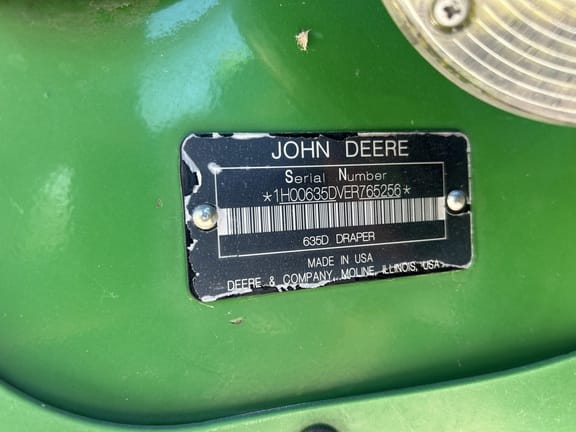 2014 John Deere 635D Equipment Image0