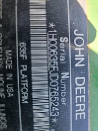 Image of John Deere 635F equipment image 4