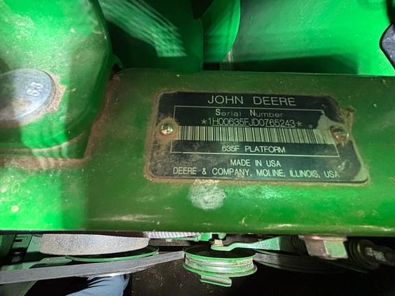 Image of John Deere 635F equipment image 3