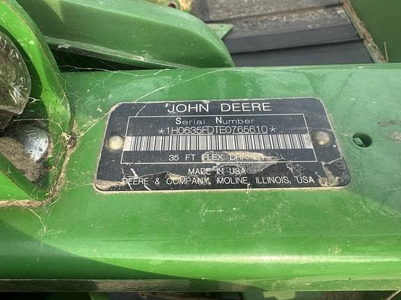 Image of John Deere 635FD equipment image 4