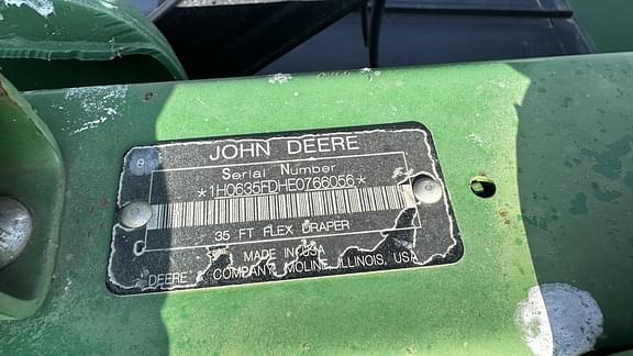 Image of John Deere 635FD equipment image 1