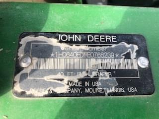 Image of John Deere 640FD equipment image 1