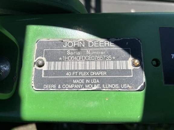 Image of John Deere 640FD equipment image 1