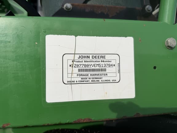 Image of John Deere 7780 equipment image 1