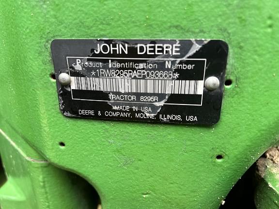 Image of John Deere 8295R equipment image 2