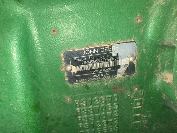 Image of John Deere 8295R equipment image 2