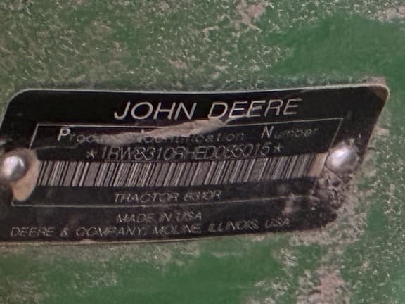 Image of John Deere 8310R equipment image 3