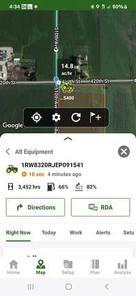 Image of John Deere 8320R equipment image 2