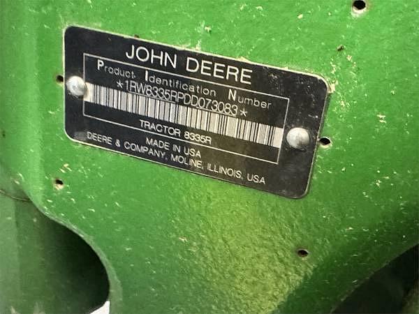 Image of John Deere 8335R equipment image 3