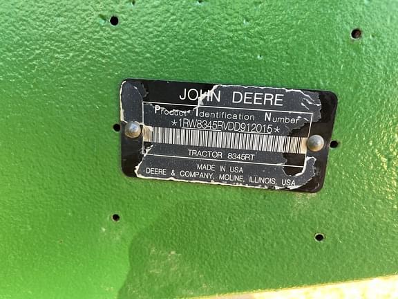 Image of John Deere 8345RT equipment image 4