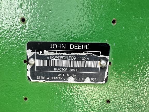 Image of John Deere 8360RT equipment image 4