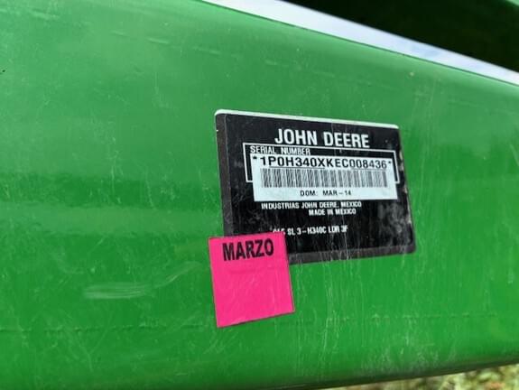 Image of John Deere H340 equipment image 1