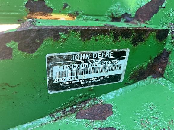 Image of John Deere HX15 equipment image 4