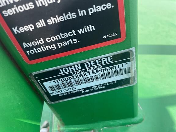 Image of John Deere MX6 equipment image 4