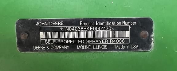 Main image John Deere R4038 17
