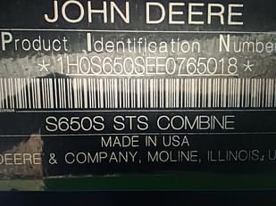 Main image John Deere S650 10