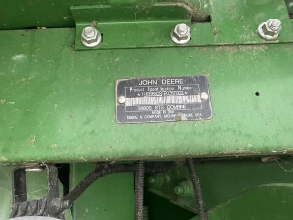 Image of John Deere S680 equipment image 2