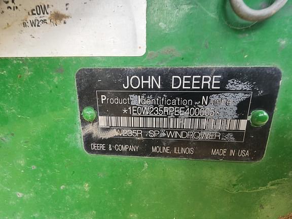 Image of John Deere W235 equipment image 2
