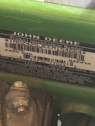 Image of John Deere Z425 equipment image 2