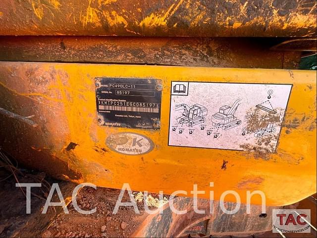 Image of Komatsu PC490LC-11 equipment image 1