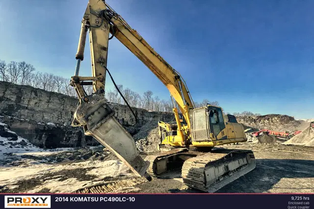 Image of Komatsu PC490LC-10 equipment image 3