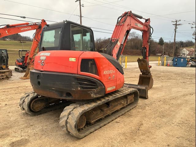 Image of Kubota KX080-4 equipment image 4