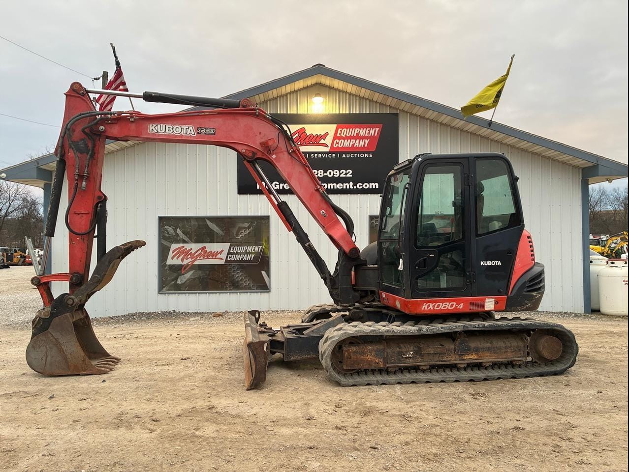 2014 Kubota KX080-4 Equipment Image0