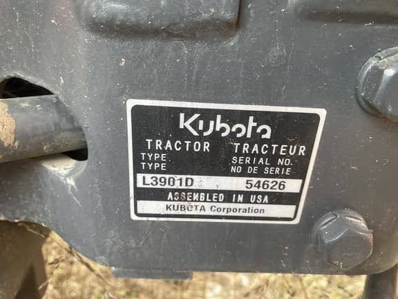 Image of Kubota L3901 equipment image 1