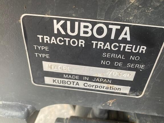Main image Kubota M108S 9