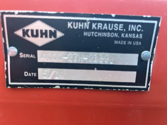 Image of Kuhn Krause 4000-27W equipment image 4