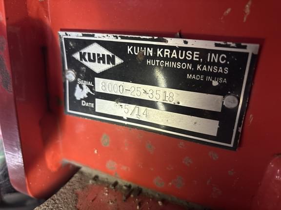 Image of Kuhn Krause Excelerator 8000 equipment image 4