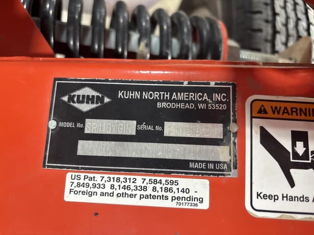 Image of Kuhn SR110GII equipment image 1