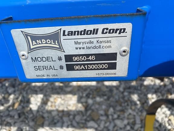 Image of Landoll 9650 equipment image 3