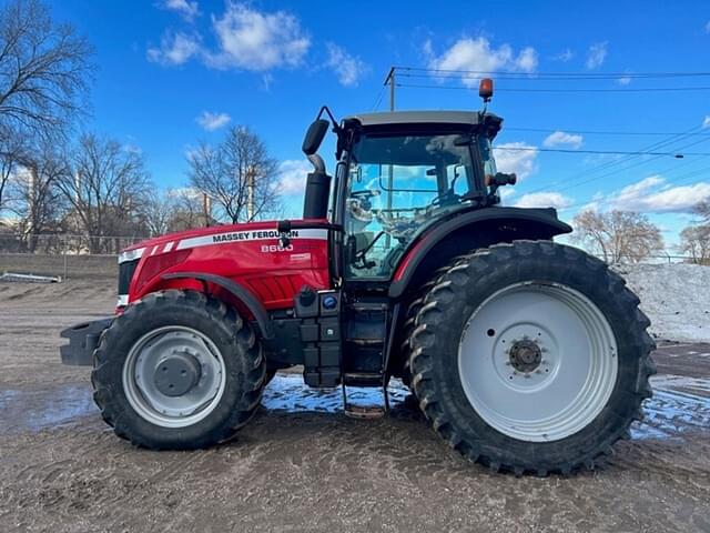 Image of Massey Ferguson 8660 equipment image 1