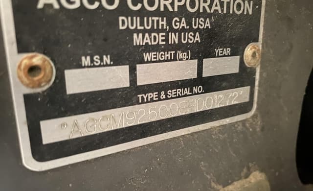 Image of Massey Ferguson 9250 equipment image 3