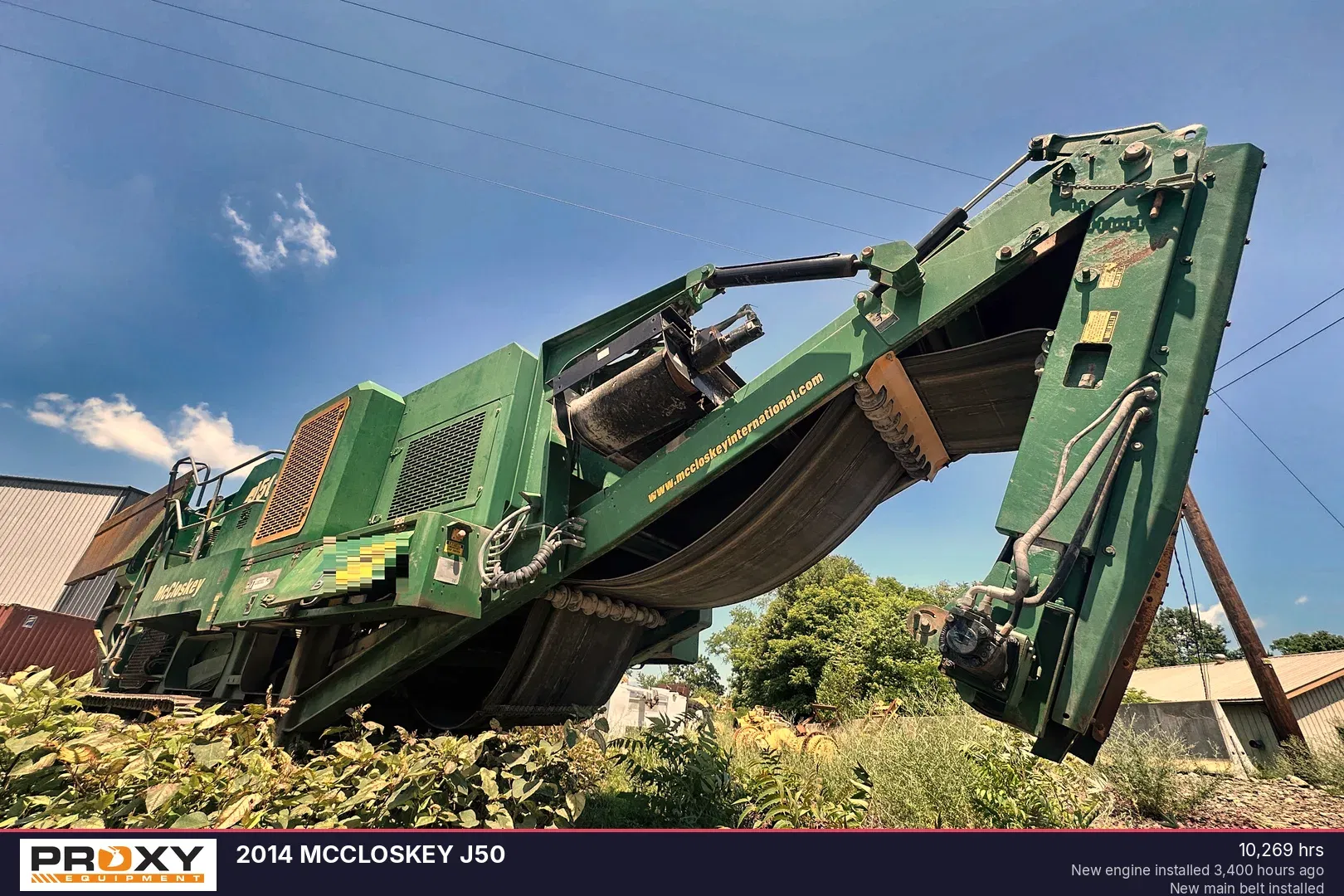 2014 McCloskey J50 Equipment Image0