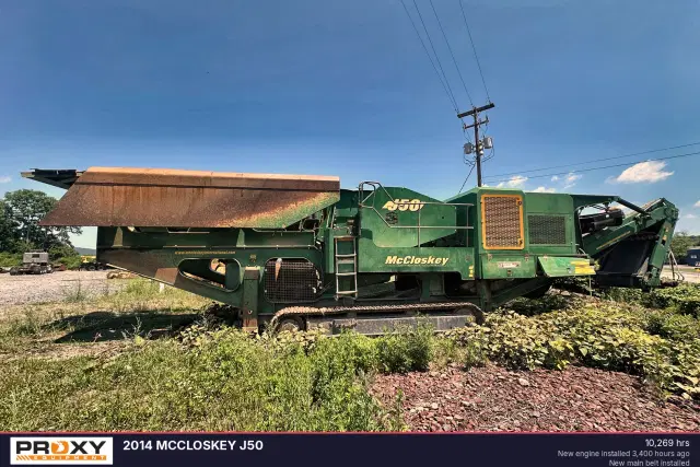Image of McCloskey J50 equipment image 1