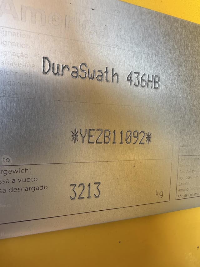 Image of New Holland 436HB equipment image 4