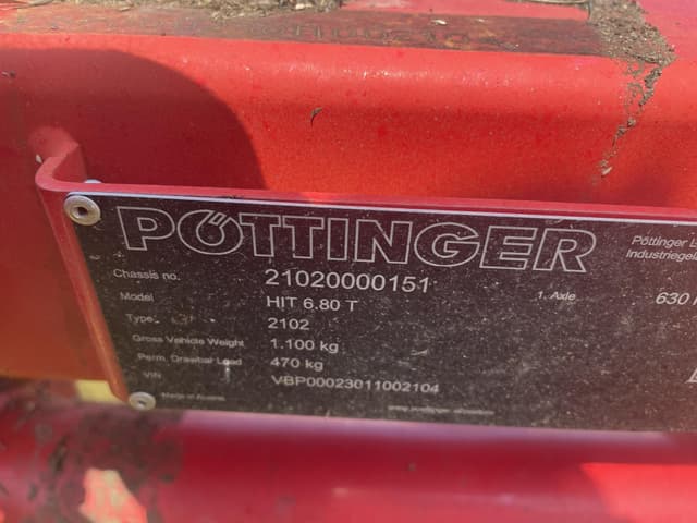 Image of Pottinger HIT 6.80T equipment image 3