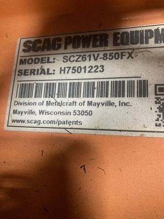 Image of Scag Cheetah equipment image 3