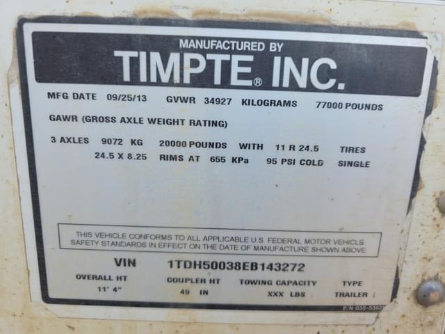 Image of Timpte Super Hopper equipment image 1