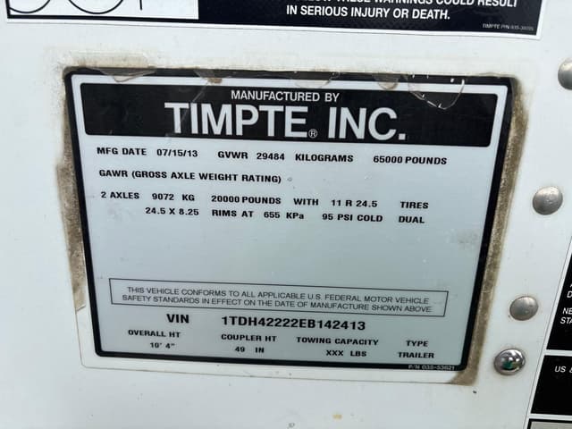 Image of Timpte Super Hopper equipment image 2