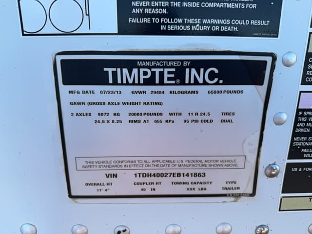 Image of Timpte Super Hopper equipment image 3