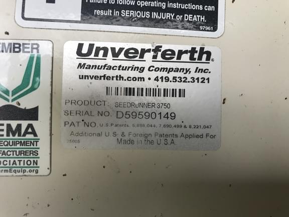 Image of Unverferth 3750 equipment image 1