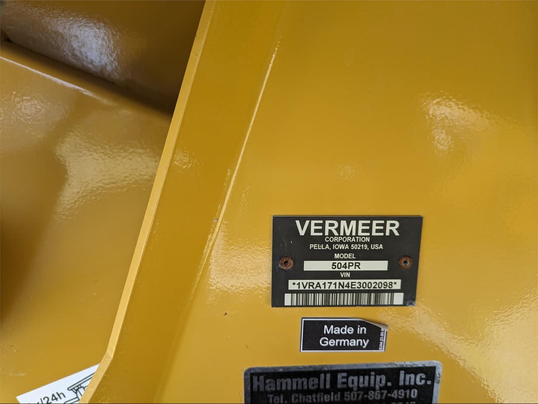 Image of Vermeer 504 Pro Image 1