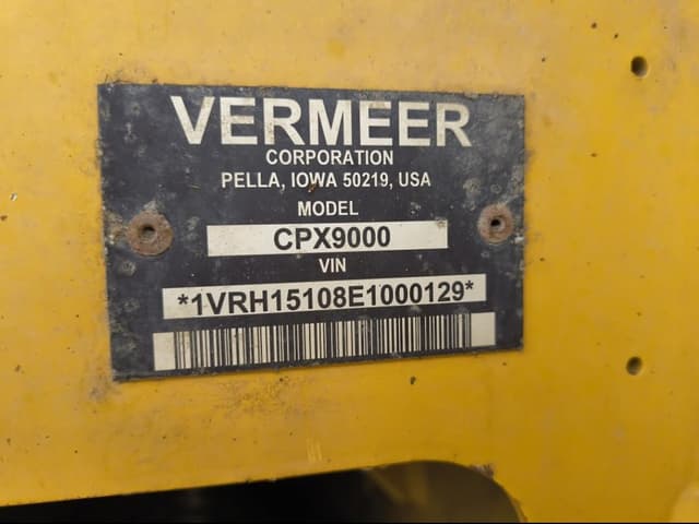Image of Vermeer CPX9000 equipment image 2