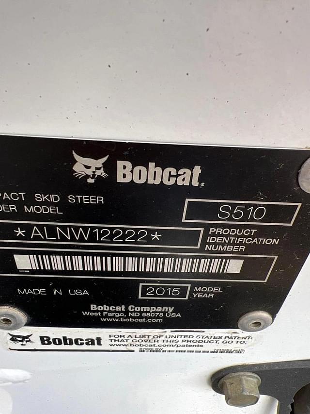 Image of Bobcat S510 equipment image 3